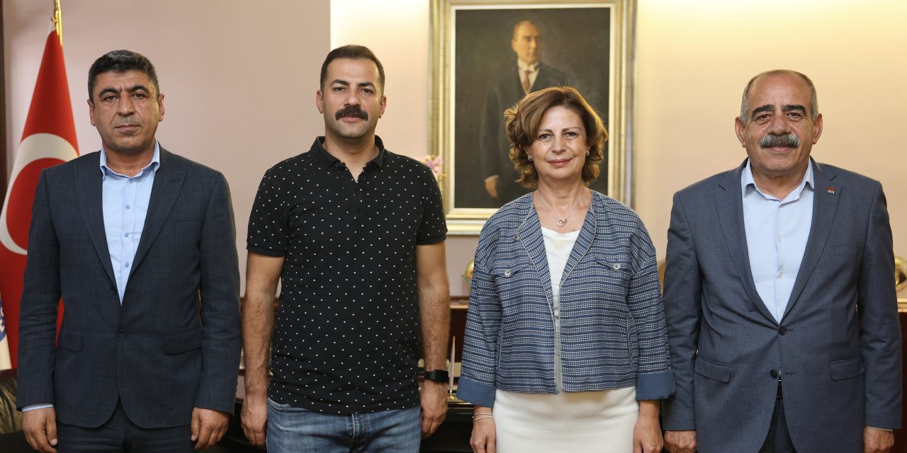 Başkan Ünlüce'ye yönelik ziyaretler sürüyor