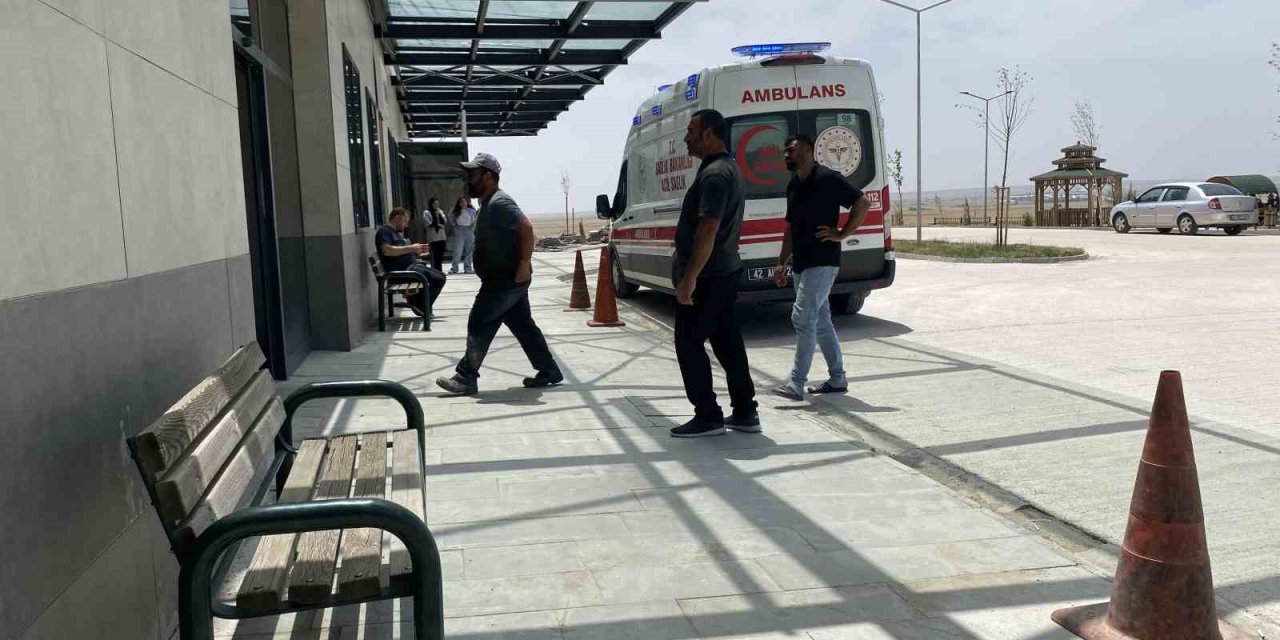 Konya’da otomobiller çarpıştı: 2 yaralı