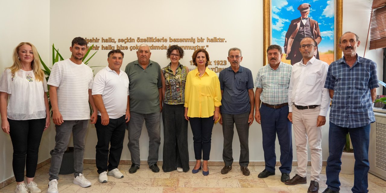 Günyüzü'den Başkan Ünlüce'ye ziyaret