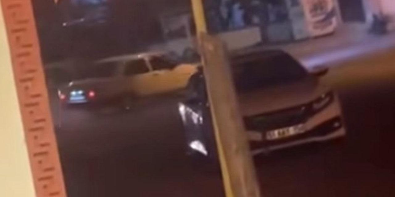 Uyarılara rağmen dakikalarca drift attı!