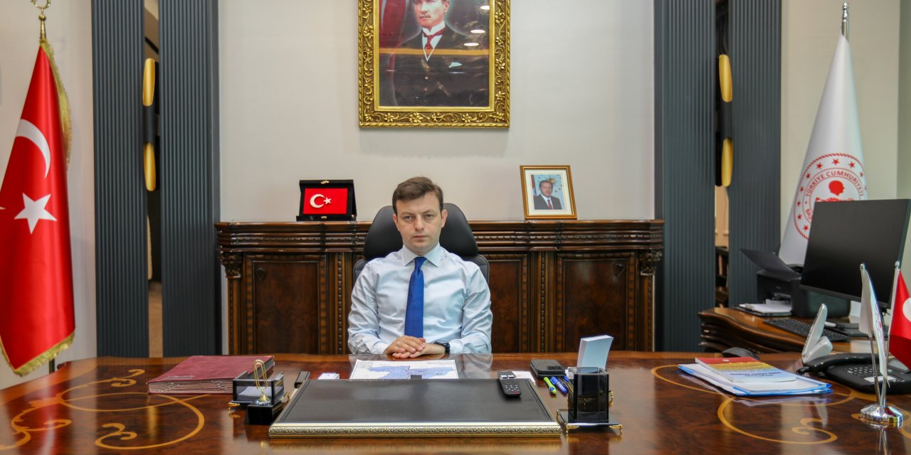 Eski Günyüzü Kaymakamı yeni görevine başladı