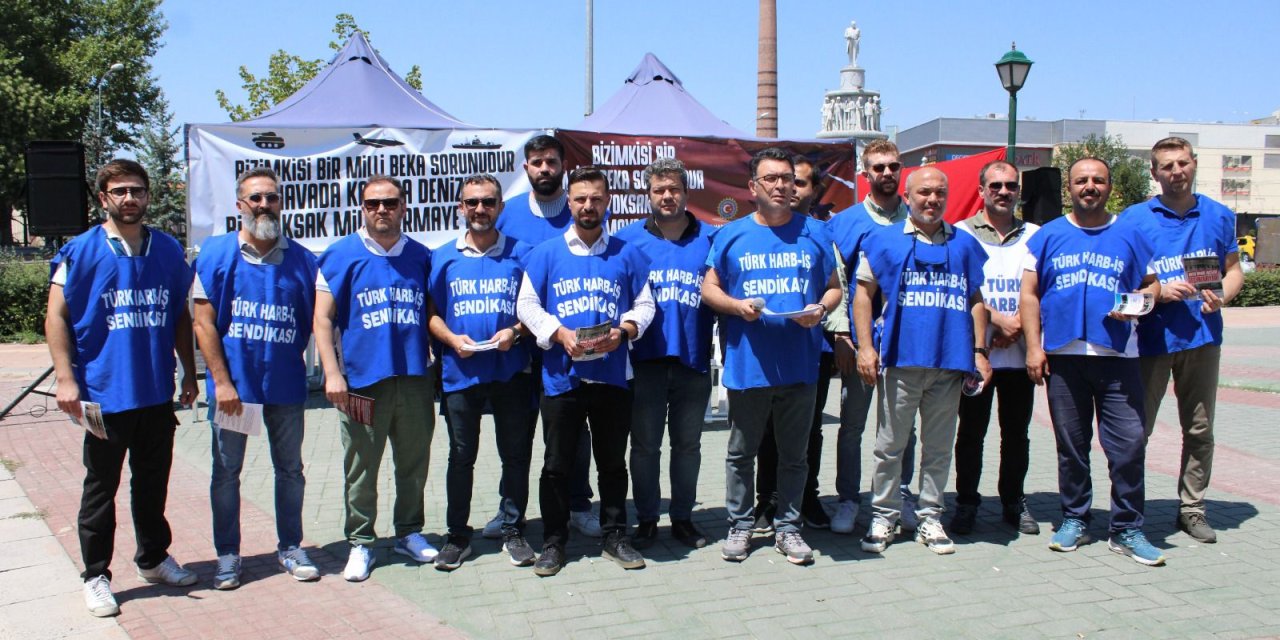 Türk Harb İş İşçileri’nin Emek Nöbeti başladı