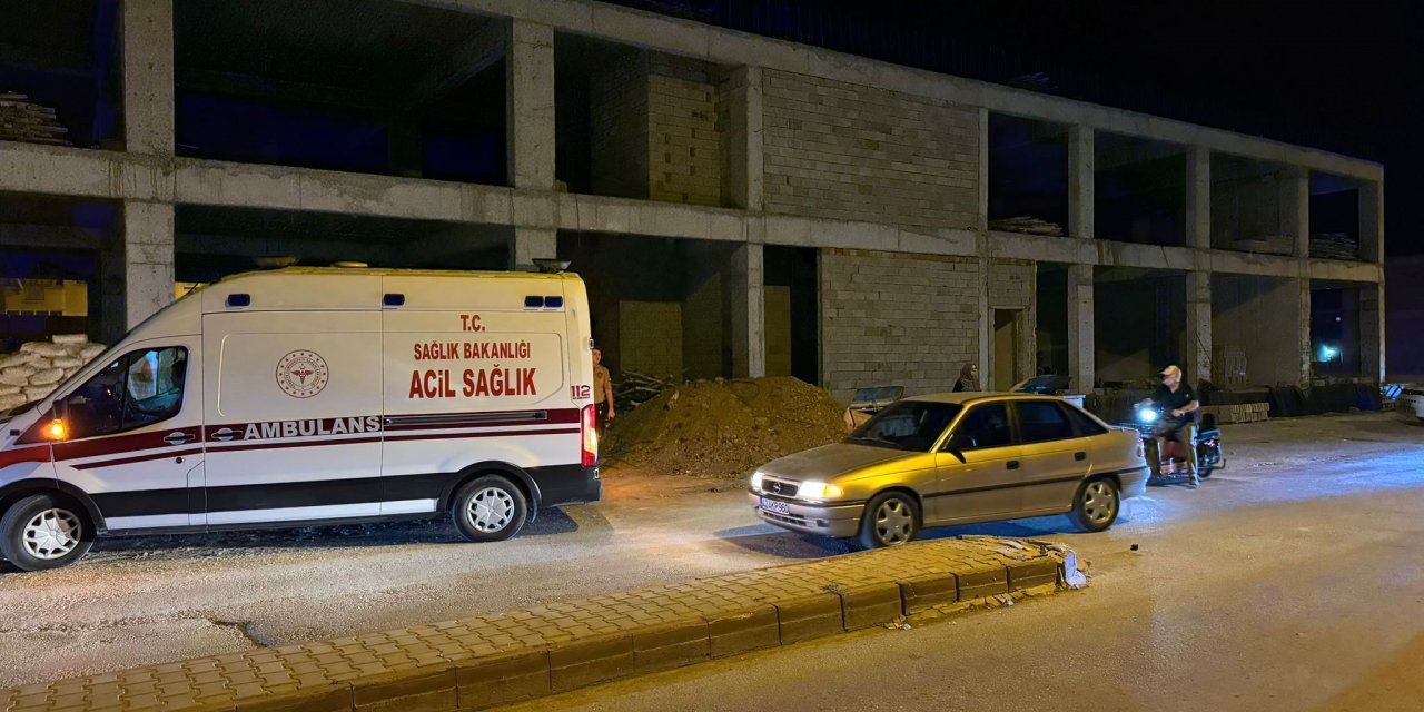Bekçilik yapan adam inşaatta yüksekten düştü