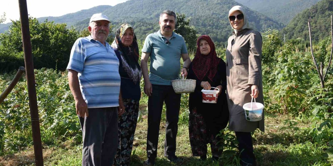 Yıldırım’da tarladan sofraya kadın eli