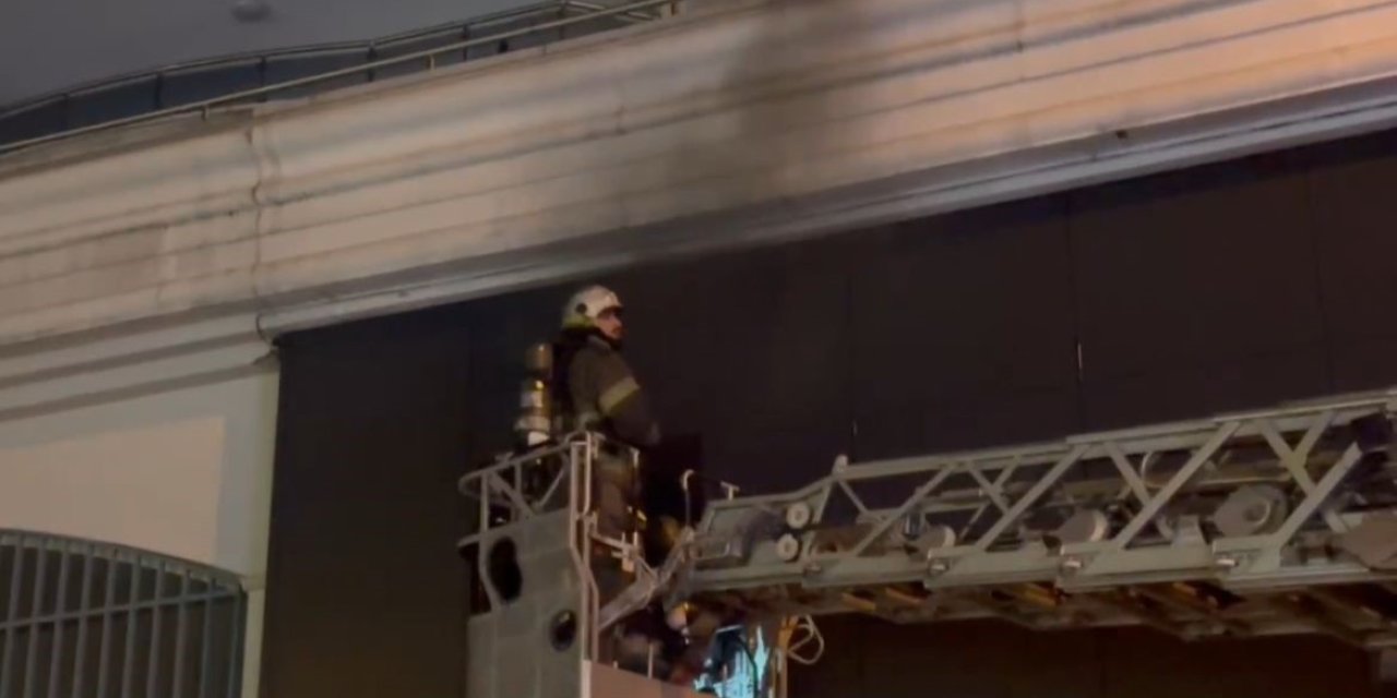 Bursa’da 7 katlı apartmanda yangın