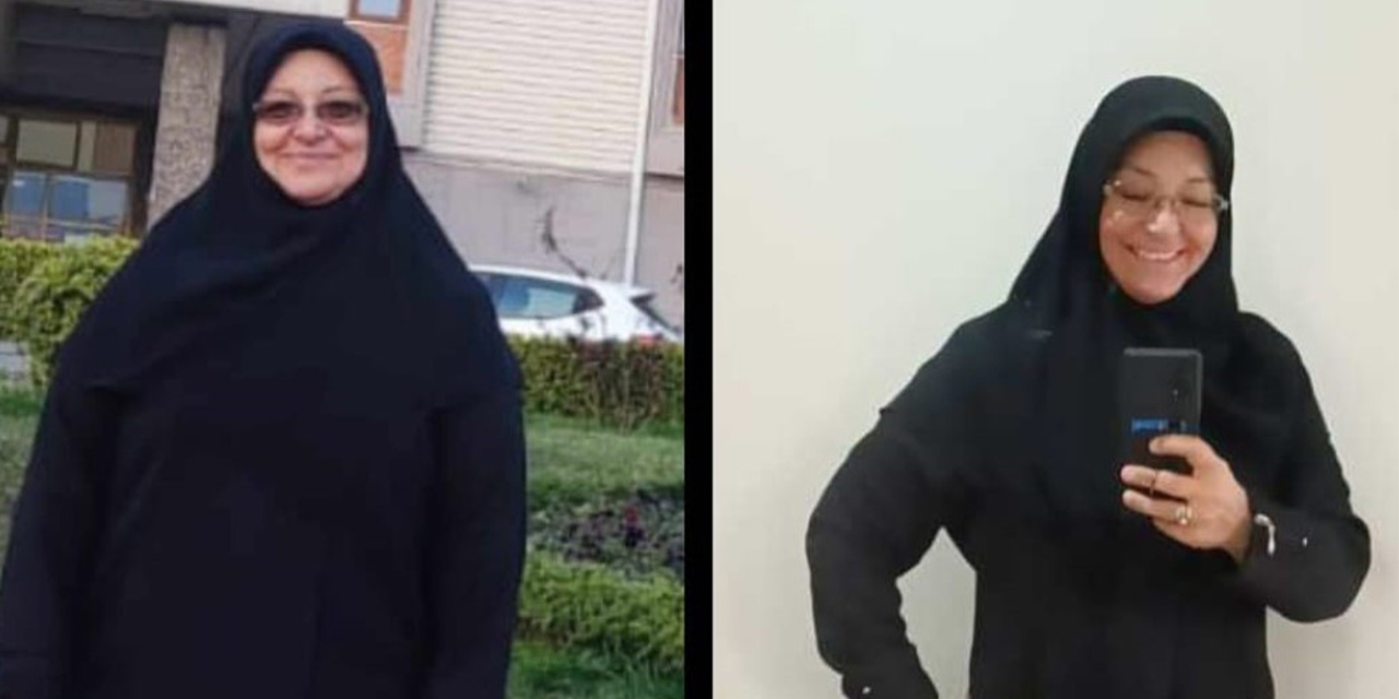 109 kilodan 84 kiloya inen kadının hayatı değişti