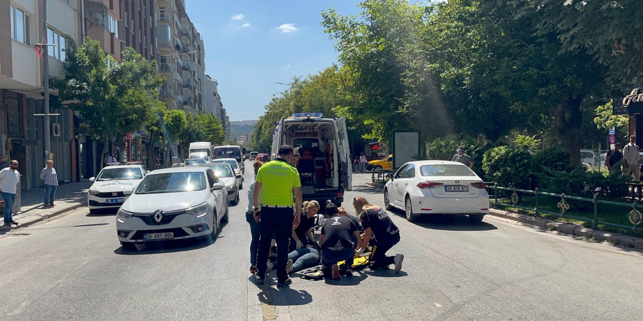Eskişehir’de elektrikli bisiklet kazası: 1 yaralı