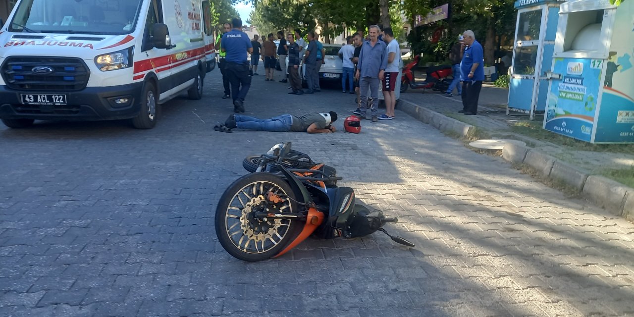 Aniden yola fırlayan çocuk trafik kazasında neden oldu