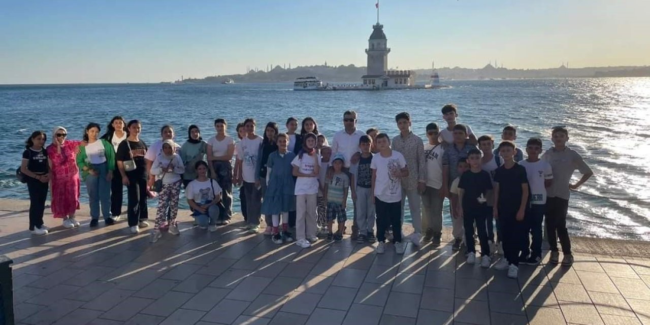 Kur'an Kursu öğrencilerilerine özel gezi düzenlendi