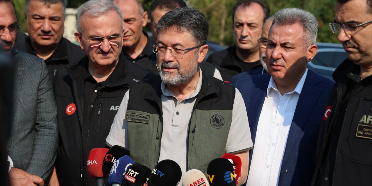 "72 yangından 69'u kontrol altında"