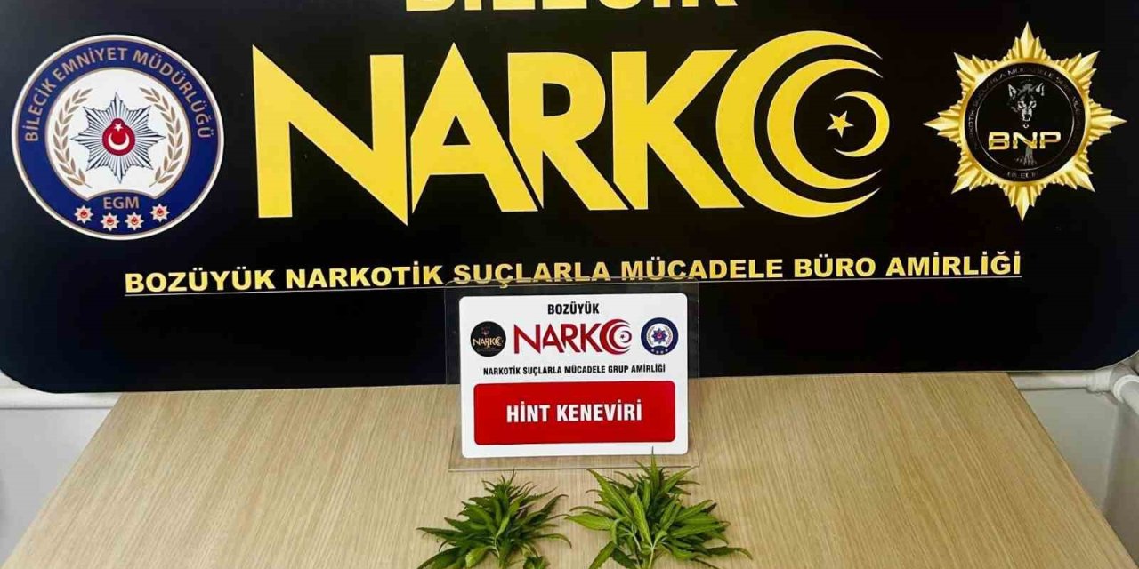 Bilecik’te yakalanan şüphelinin üzerinde uyuşturucu madde ele geçirildi