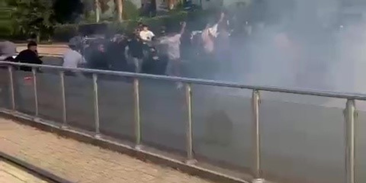 Yolu trafiğe kapatan düğün konvoyuna 37 bin 625 TL ceza