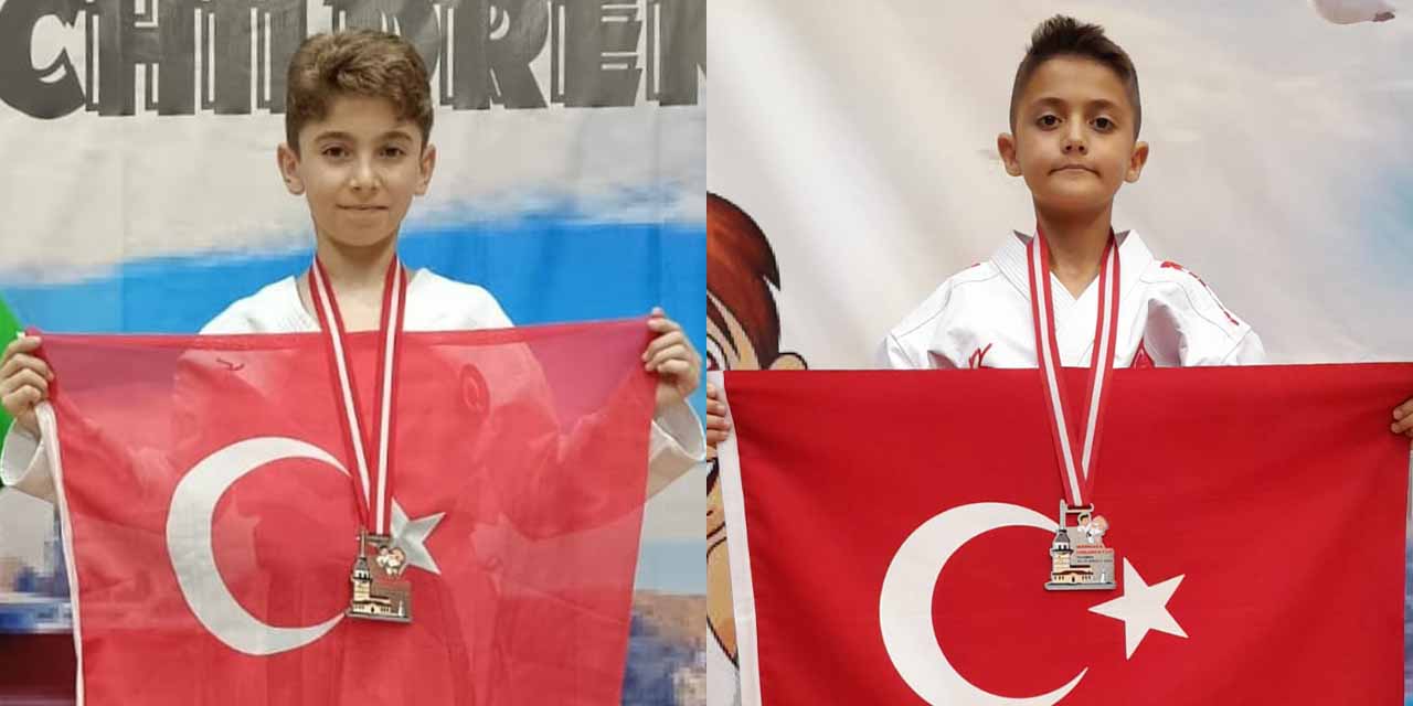Eskişehir'e karatede 2 madalya