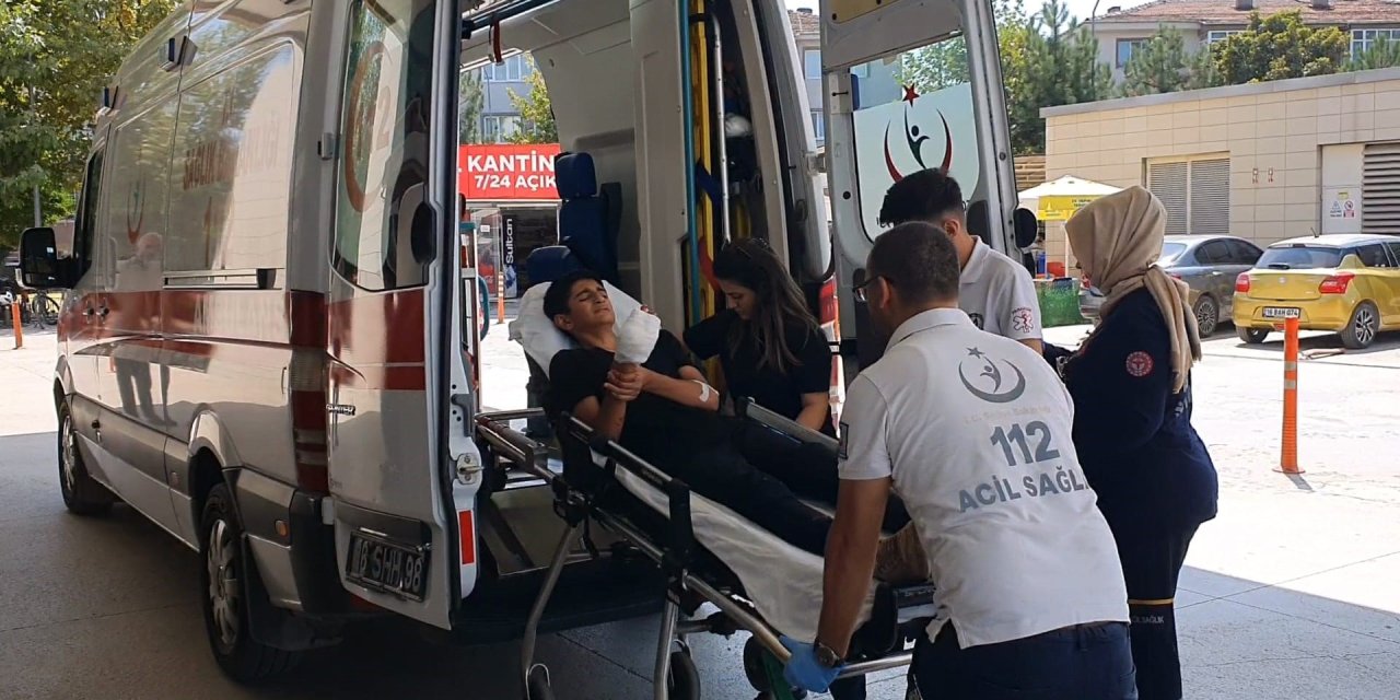 13 yaşındaki çocuk elini salça makinesine kaptırdı