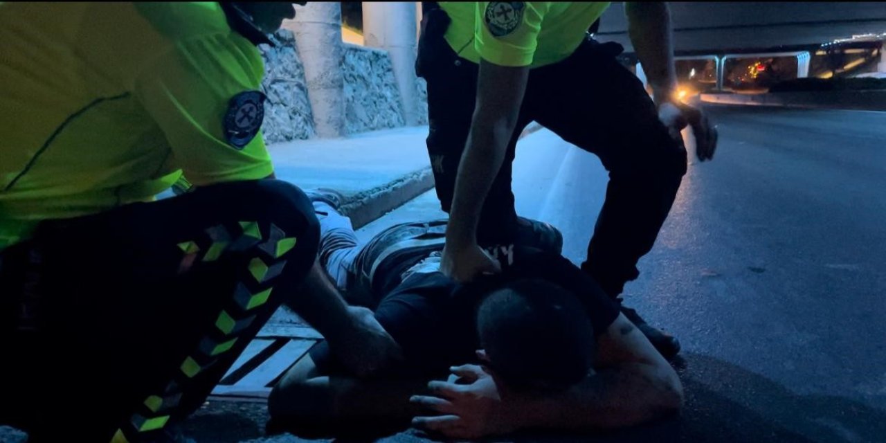 Alkollü sürücü kovalamaca sonucu yakalandı