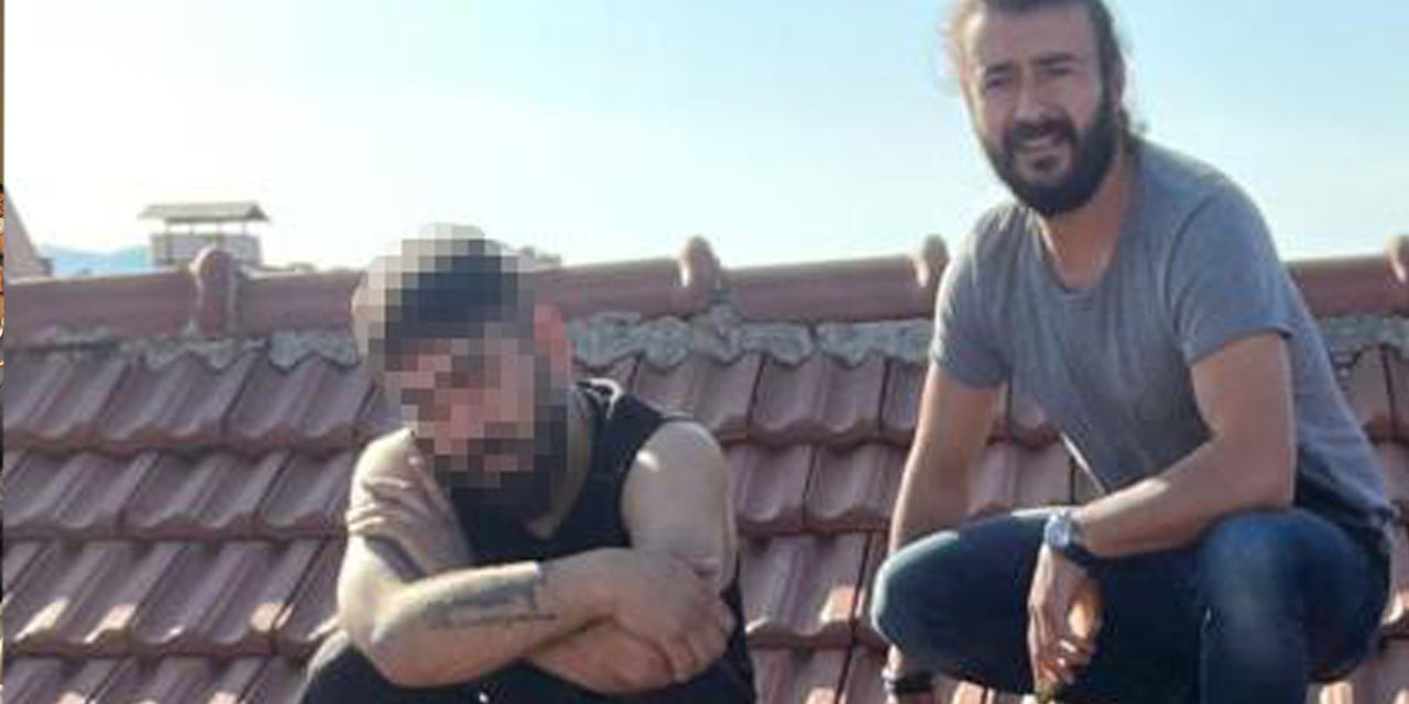 12 yıl hapis cezası ile aranan firari çatıda yakalandı