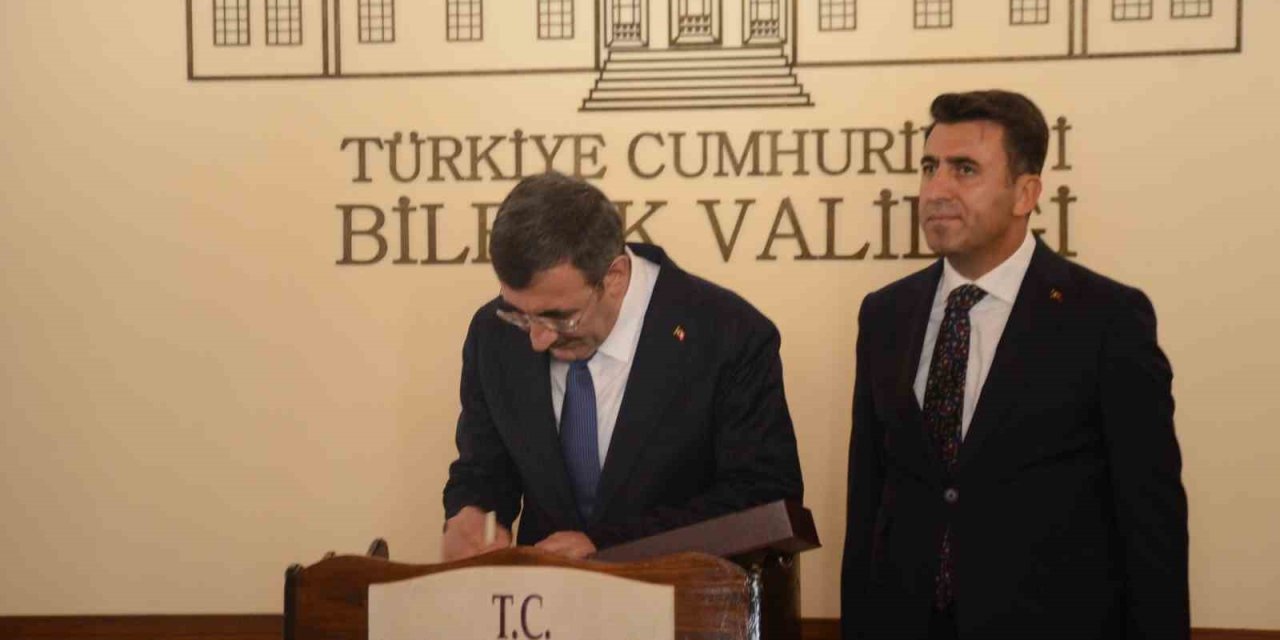 Cumhurbaşkanı Yardımcısı Yılmaz: "Bilecik’te bizim de artık bir dikili çınarımız olacak"