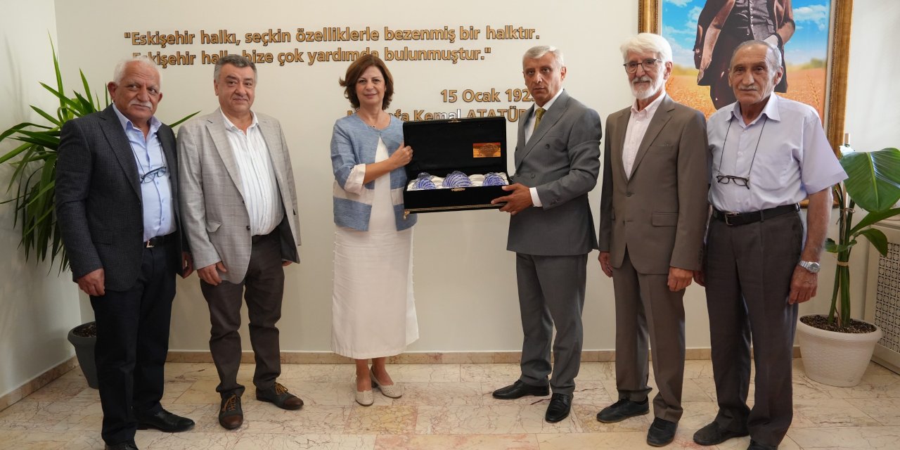Teksan Sanayi Sitesi’nden Başkan Ünlüce’ye ziyaret