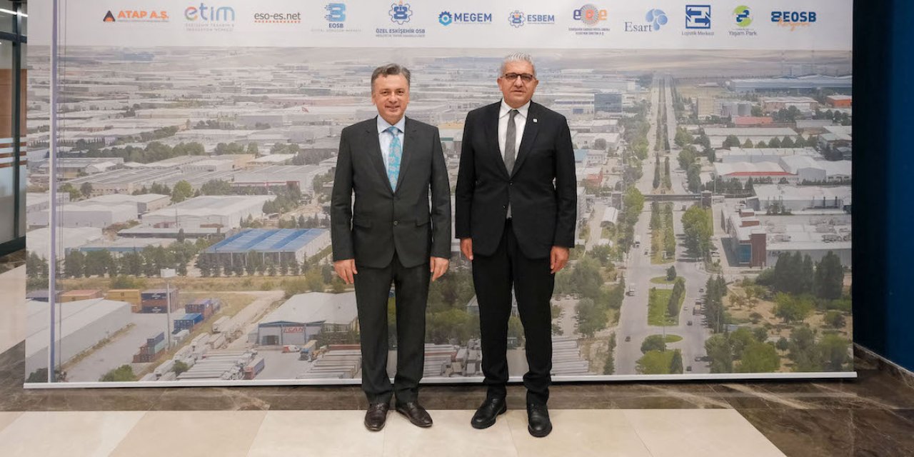 Rektör Şenocak’tan Eskişehir OSB’ye ziyaret