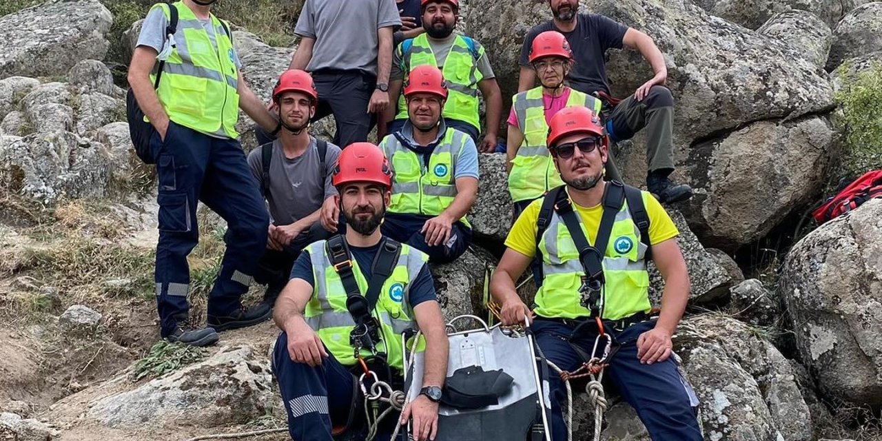 Eskişehir AFAD eğitmenlerinden arama kurtarma eğitimi