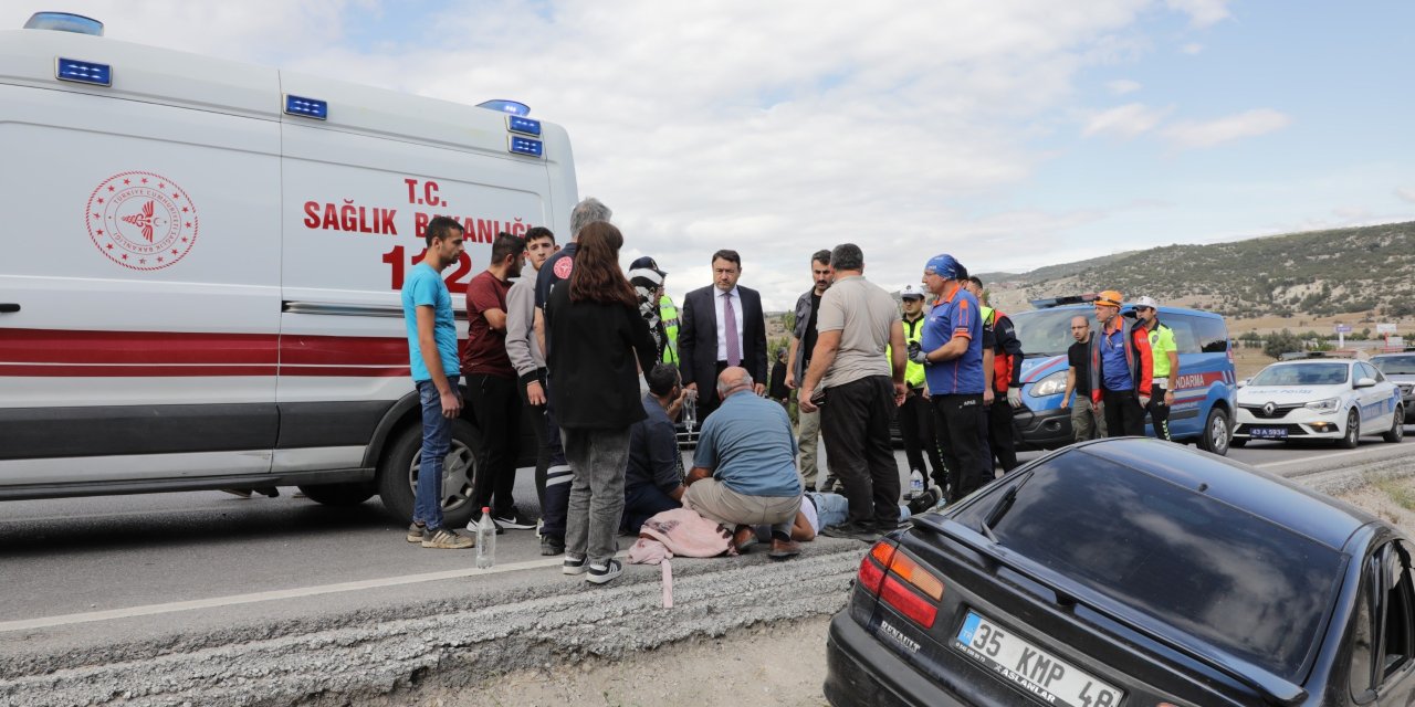 Eskişehir yolunda kaza