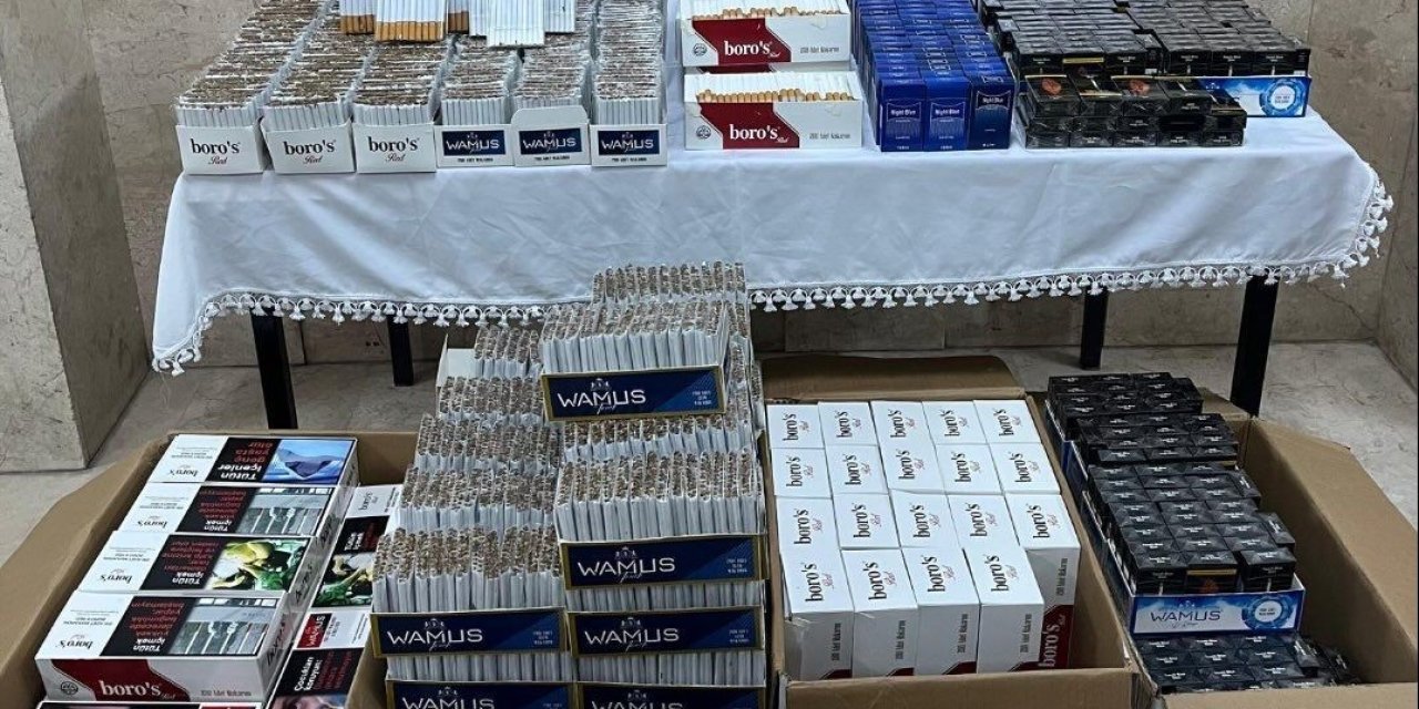 Jandarma 53 bin adet dolu makaron ele geçirdi