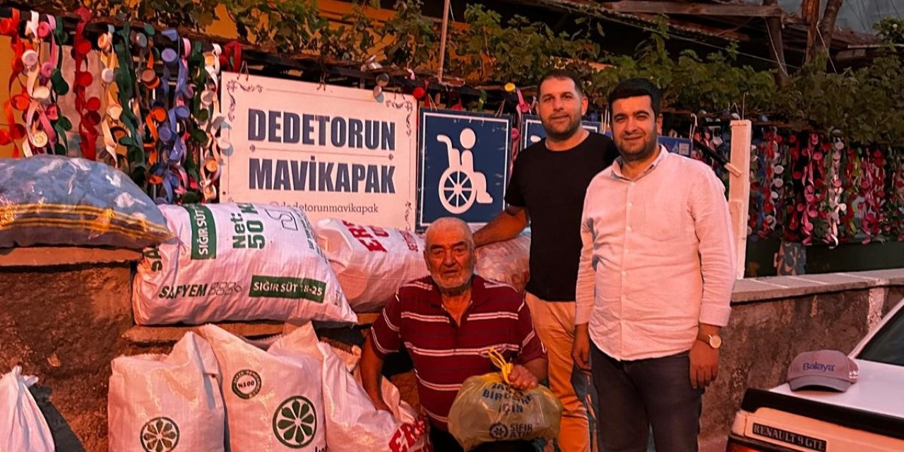 Eskişehir'de mavi kapaklar engelli vatandaşlara umut olacak