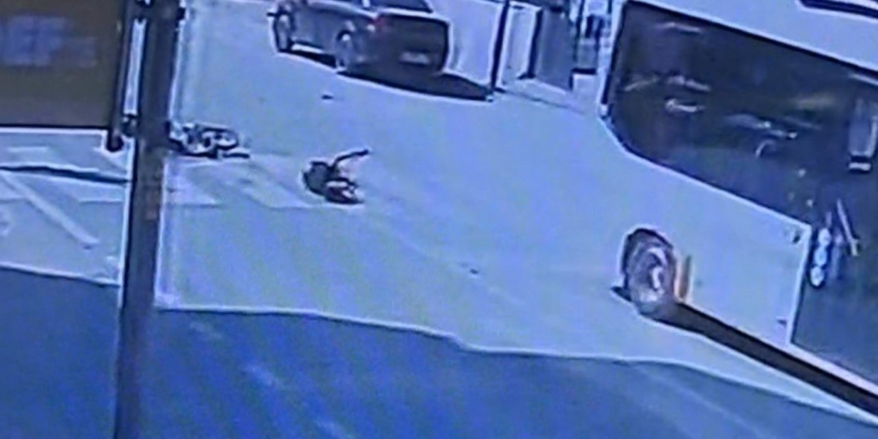 Bursa'da bisikletli öğrenciye özel halk minibüsü çarptı