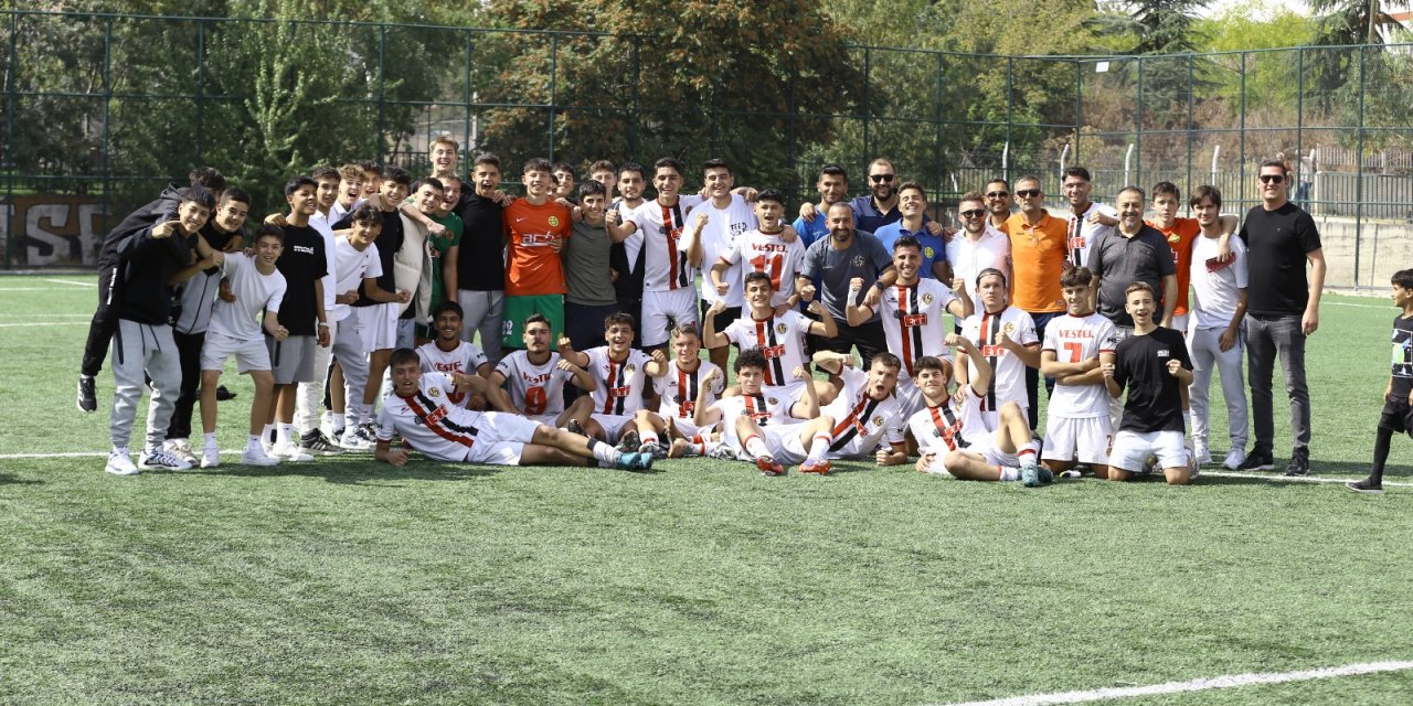 Eskişehirspor gençleri hükmen galip