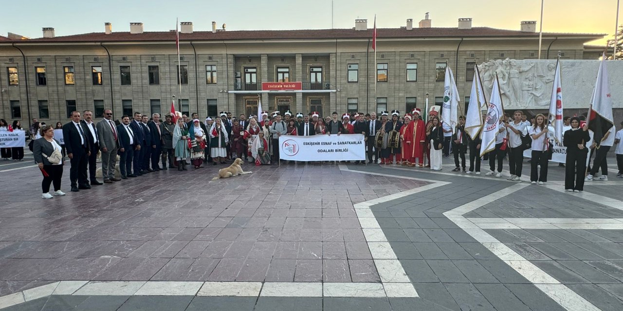 Eskişehir'de 'Esnaf Yürüyüşü' gerçekleşti