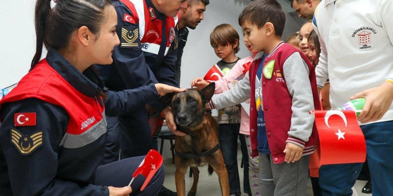 Eskişehir'de jandarmadan Hayvanları Koruma Günü etkinliği