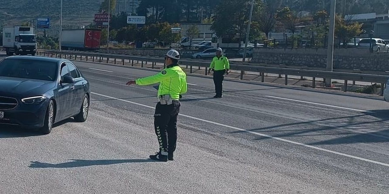 Kurallara uymayan sürücülere ceza yağdı