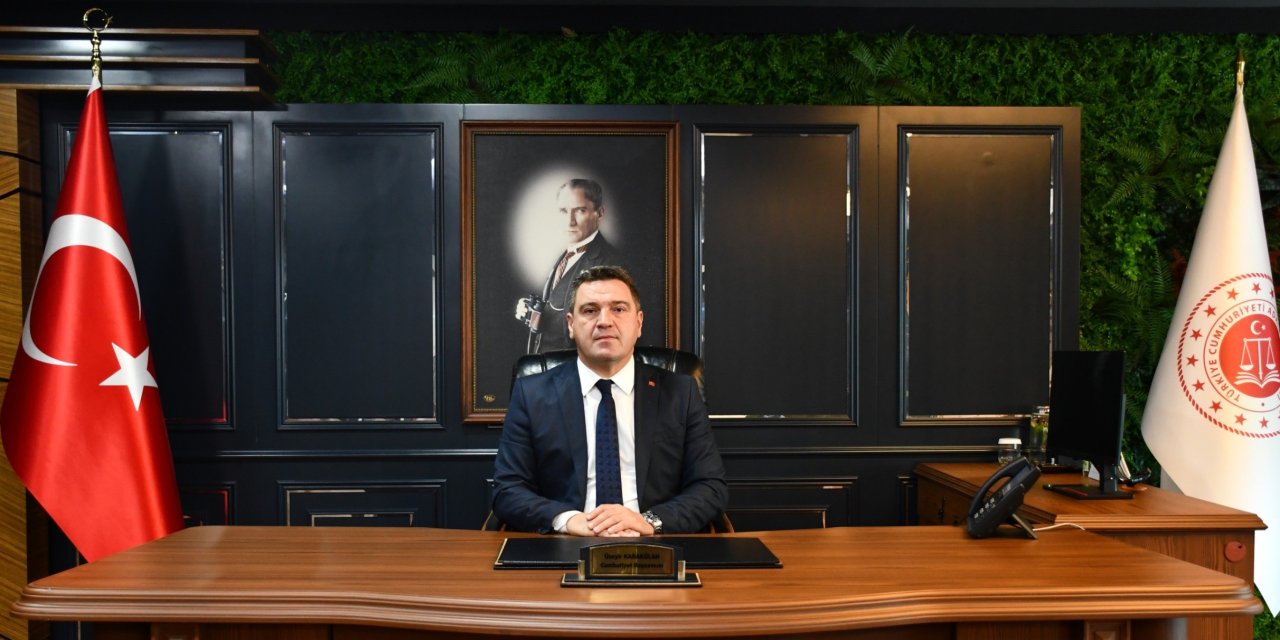 Yeni Eskişehir Cumhuriyet Başsavcısı Üzeyir Karakülah göreve başladı