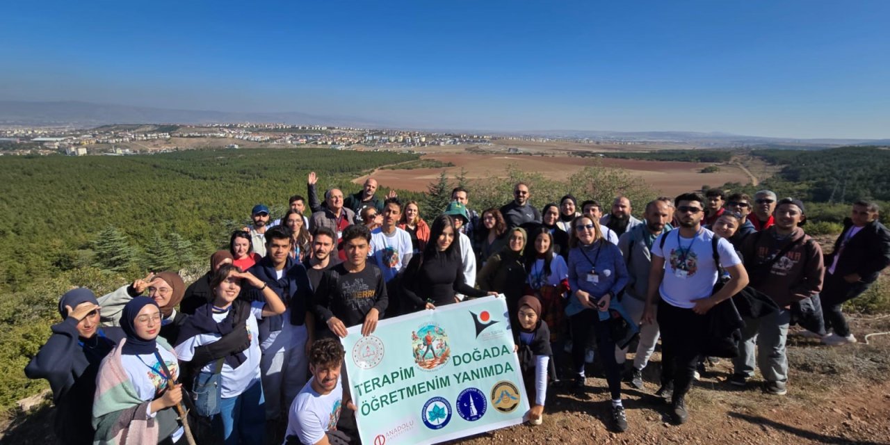“Terapim Doğada, Öğretmenim Yanımda” projesi hayata geçirildi
