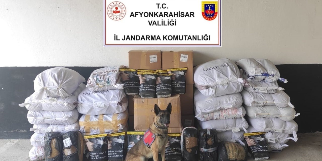 39 ayrı çuval içerisinden kaçak tütün çıktı