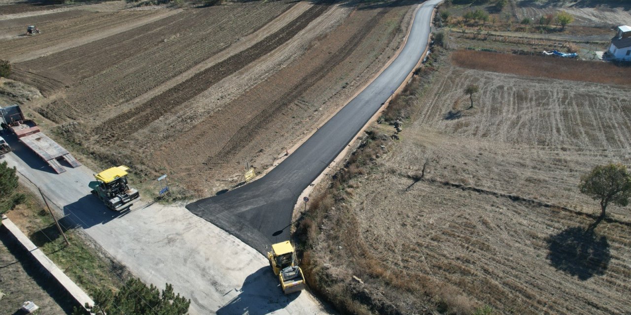 Erenköy - Çokçapınar yolunda çalışmalar tamamlandı