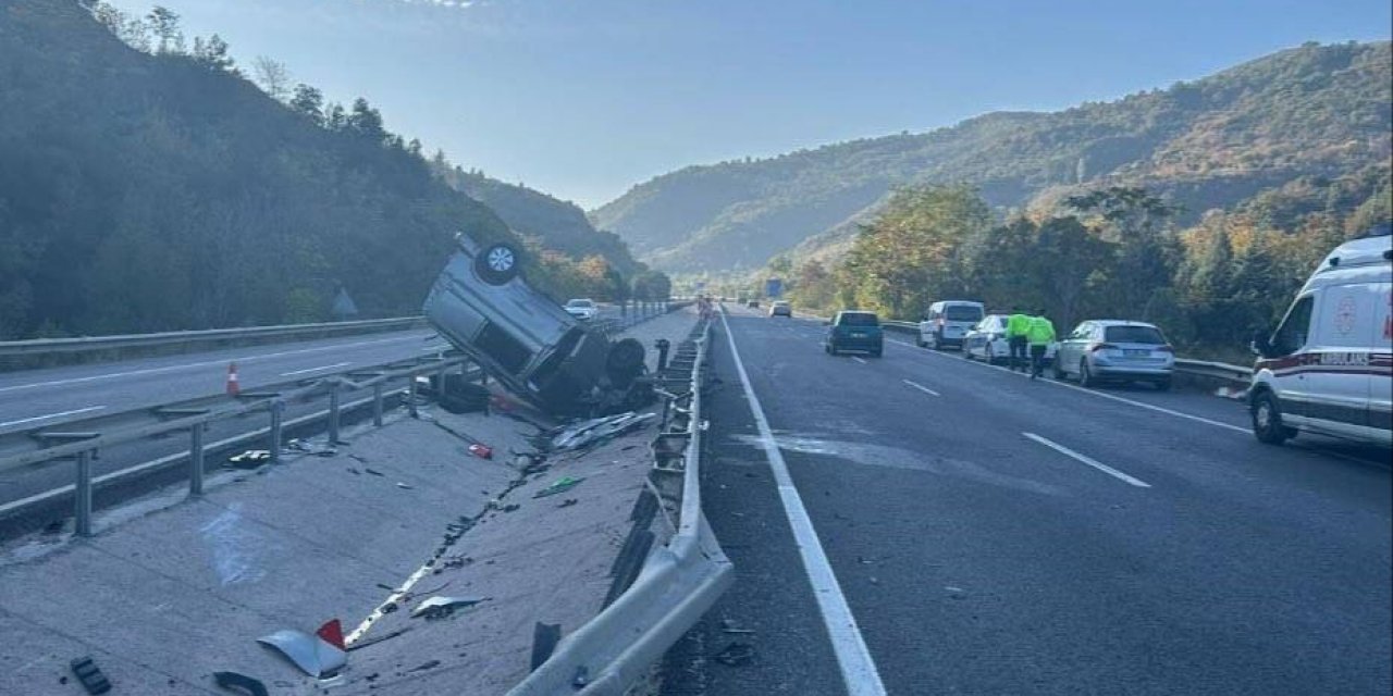 Bozüyük - Eskişehir karayolunda kaza: 2 yaralı