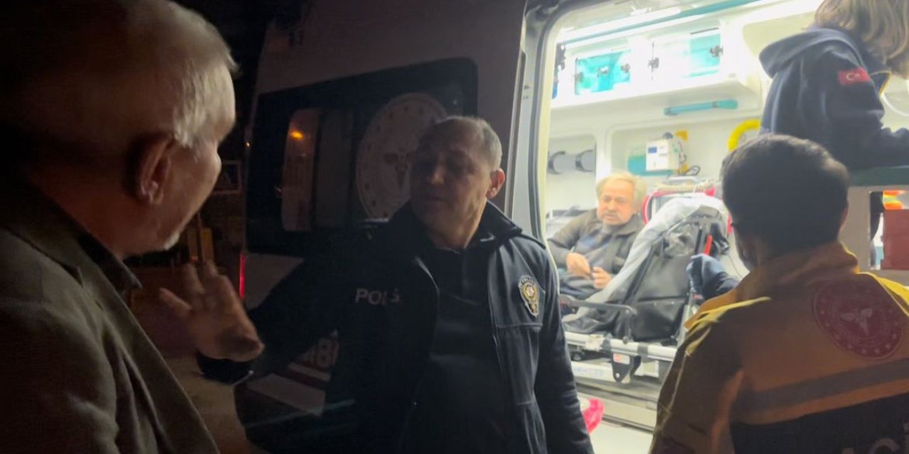 Alkollü şahıs 3 metrelik çukura düştü