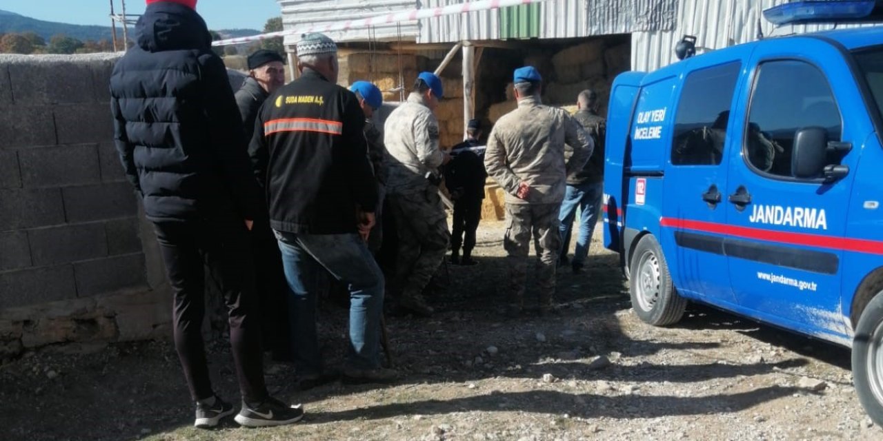 Kütahya'da samanlıkta cansız kadın bedeni bulundu
