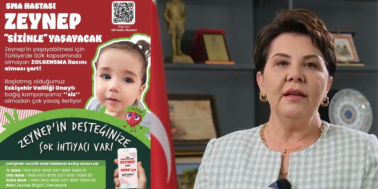 SMA’lı Zeynep bebek için yardım çağrısı!