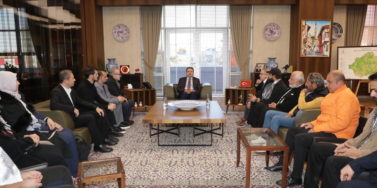 “Gazze’ye Destek Buluşması” düzenlendi
