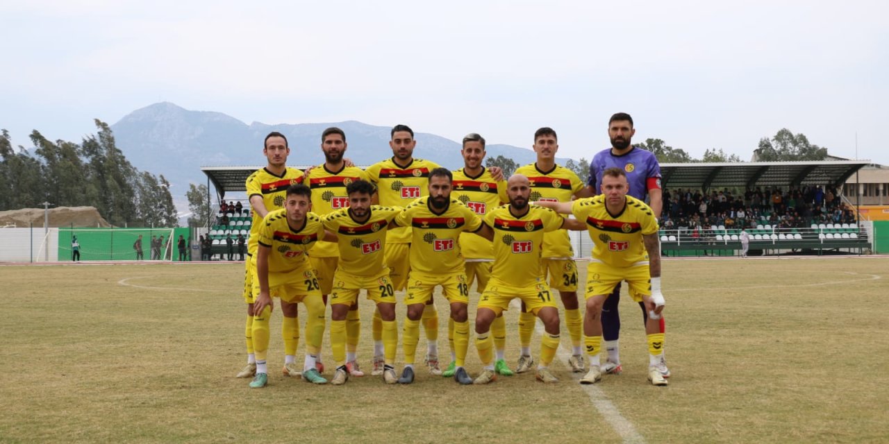 Eskişehirspor galibiyet serisini sürdüremedi: Anamur'da hüsran