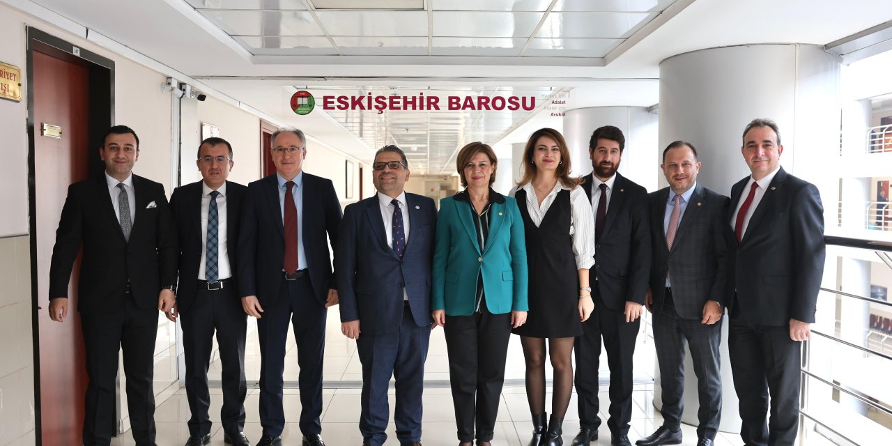 Başkan Ünlüce'nin nezaket ziyaretleri sürüyor