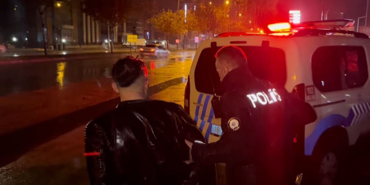30 kilometre ekiplerden kaçan sürücü 2.06 promil alkollü çıktı