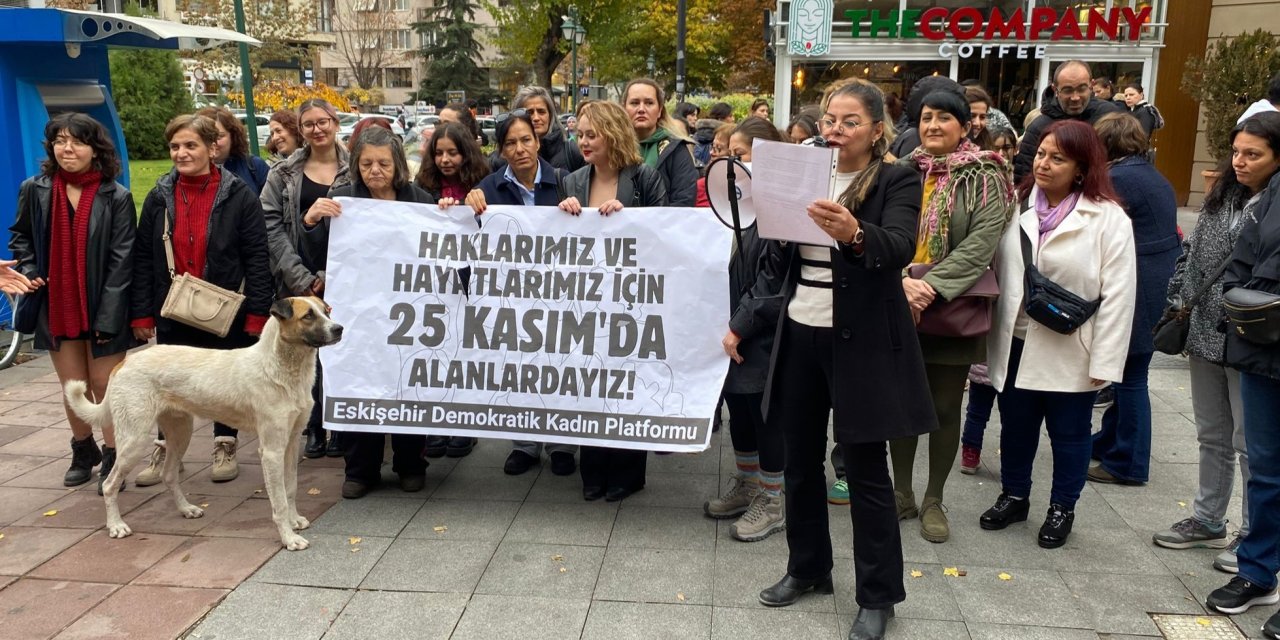 Eskişehir'de kadınlar 25 Kasım'da sokakta olacak