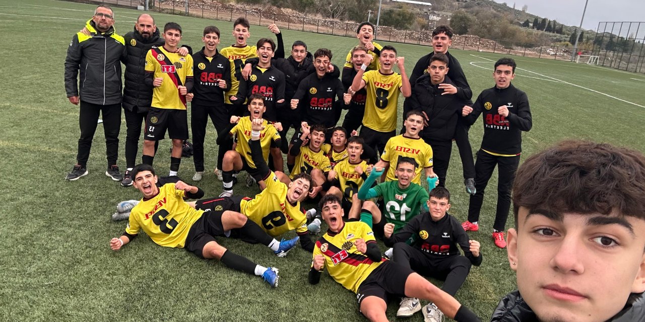 Eskişehirspor U16 takımı lider oldu