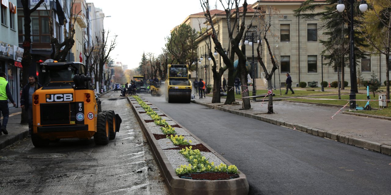 Kıbrıs Şehitleri Caddesi’nde çalışmalar tamamlandı
