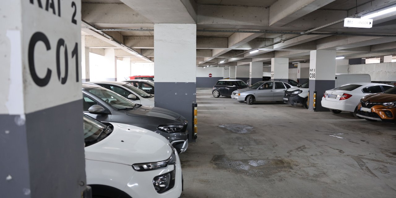 Bayat Pazarı otoparkı hizmete başladı!