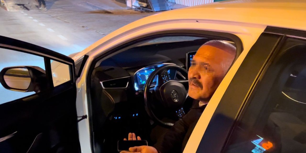 Alkollü sürücü ile polisler arasında stand up gösterisi gibi diyalog