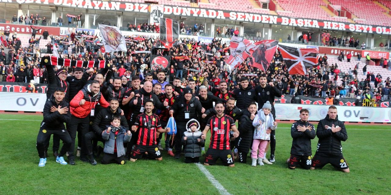 Eskişehirspor liderlik tahtına oturdu